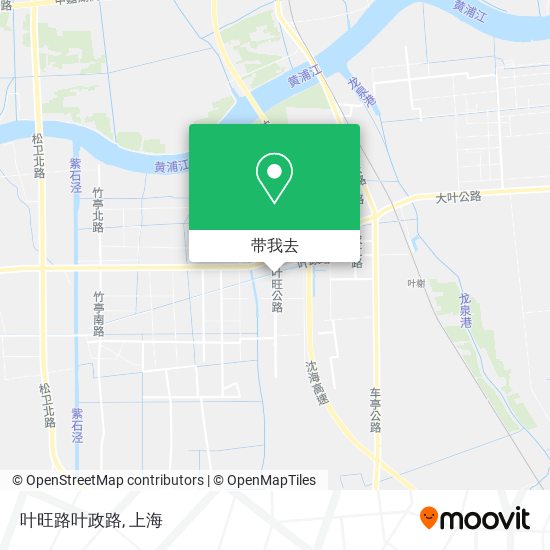 叶旺路叶政路地图