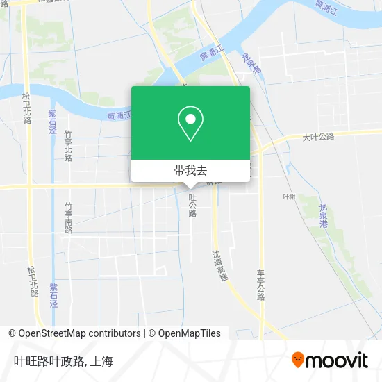 叶旺路叶政路地图