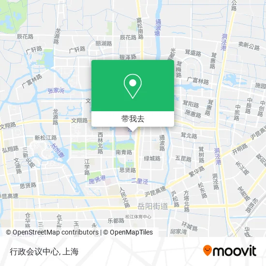行政会议中心地图