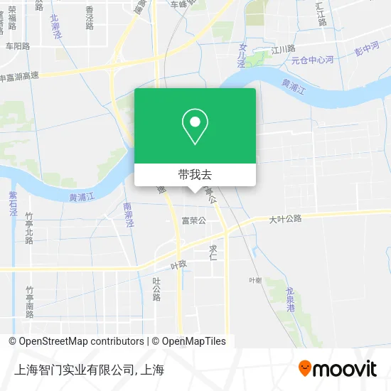 上海智门实业有限公司地图
