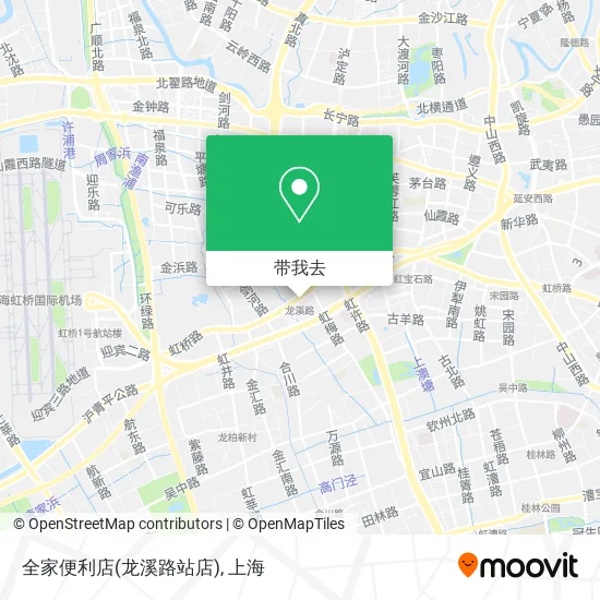 全家便利店(龙溪路站店)地图