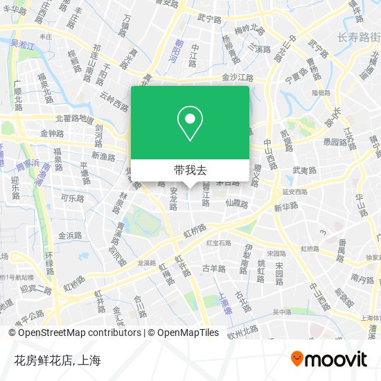 花房鲜花店地图