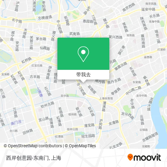 西岸创意园-东南门地图