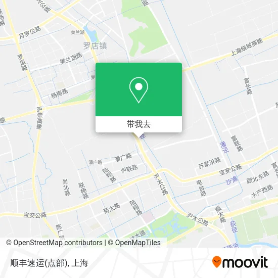 顺丰速运(点部)地图