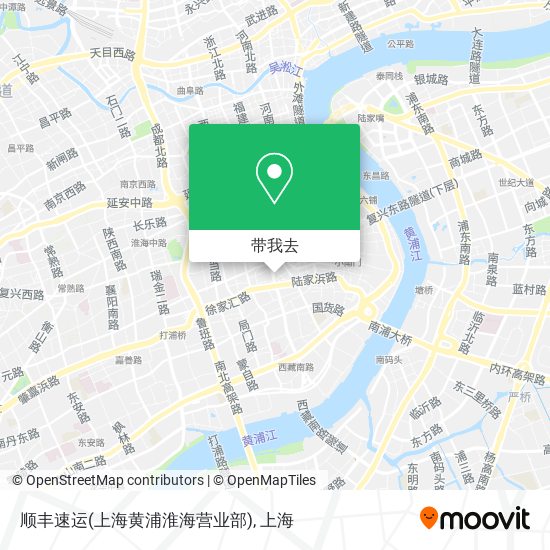 顺丰速运(上海黄浦淮海营业部)地图
