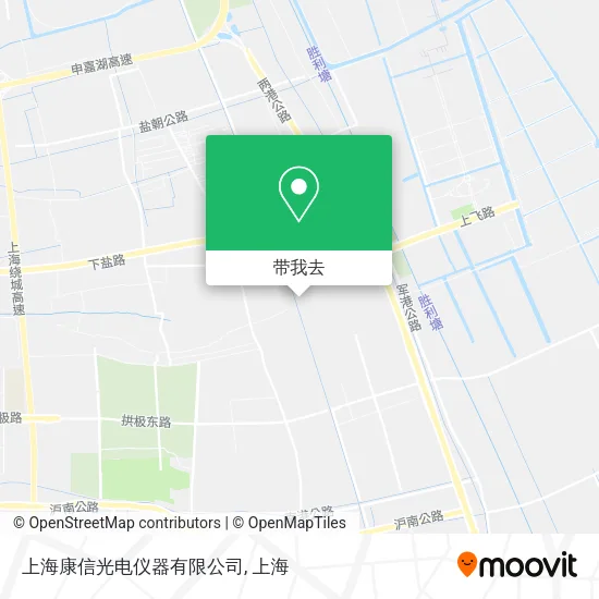 上海康信光电仪器有限公司地图