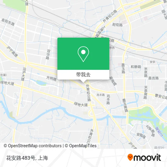 花安路483号地图