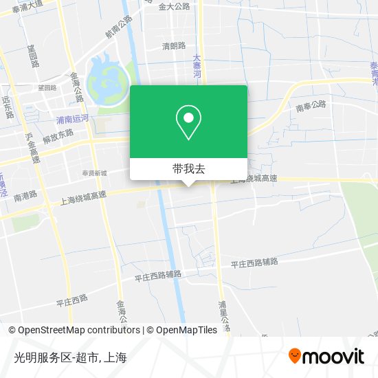 光明服务区-超市地图