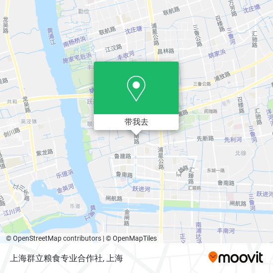 上海群立粮食专业合作社地图