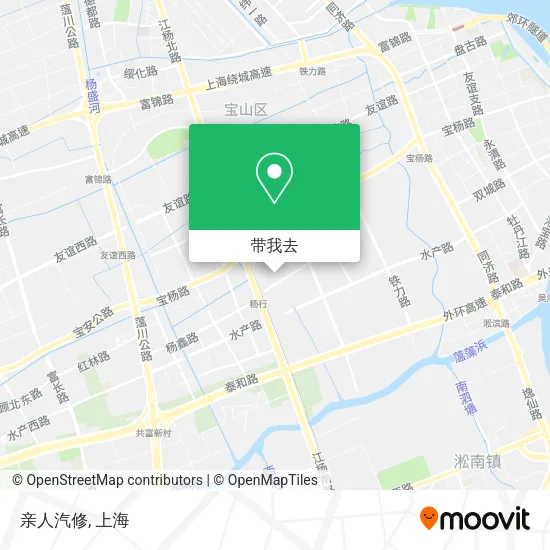 亲人汽修地图