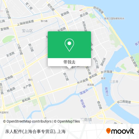 亲人配件(上海合事专营店)地图