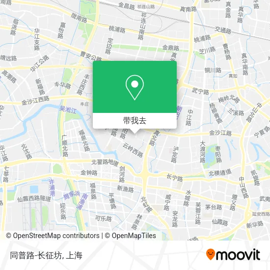 同普路-长征坊地图