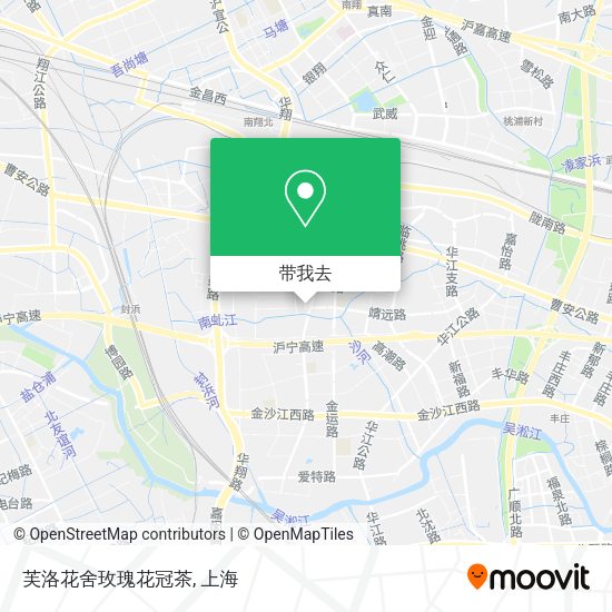 芙洛花舍玫瑰花冠茶地图