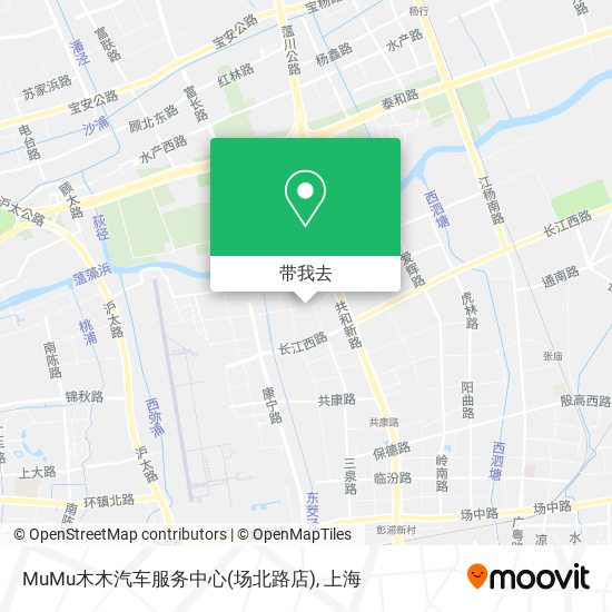 MuMu木木汽车服务中心(场北路店)地图
