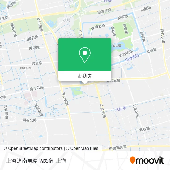 上海迪南居精品民宿地图