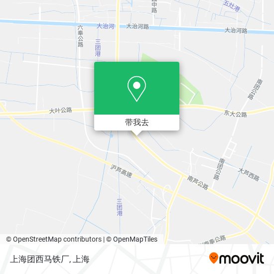 上海团西马铁厂地图