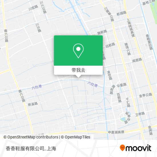 香香鞋服有限公司地图