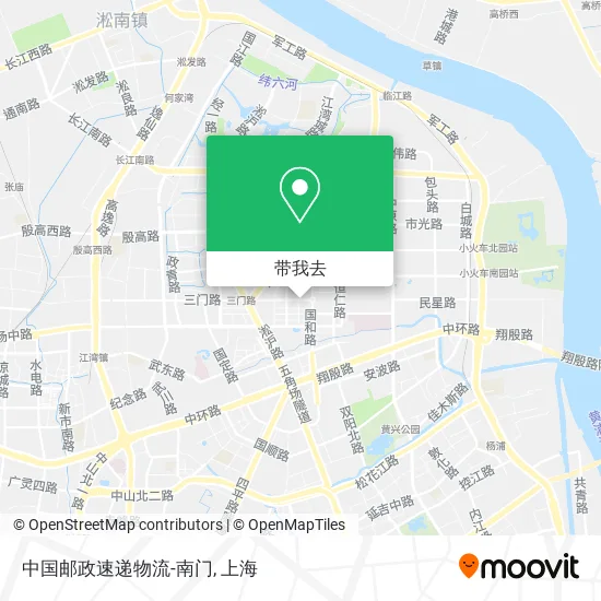 中国邮政速递物流-南门地图