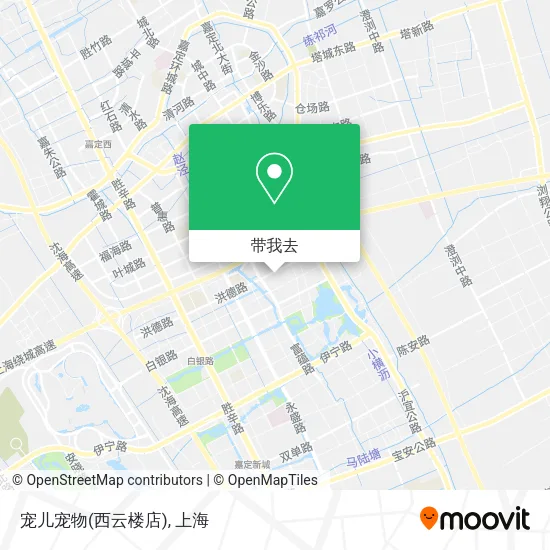 宠儿宠物(西云楼店)地图