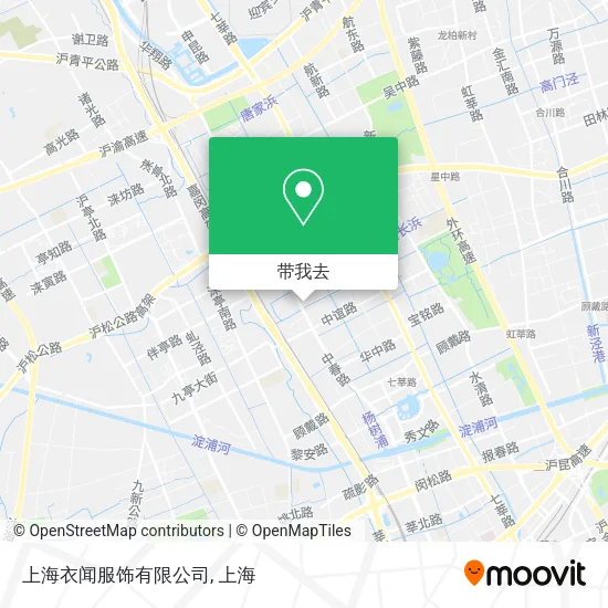 上海衣闻服饰有限公司地图