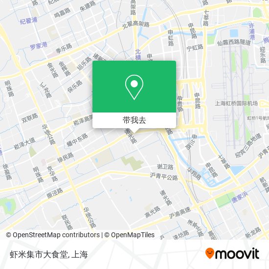 虾米集市大食堂地图