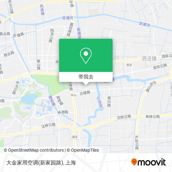 大金家用空调(新家园路)地图