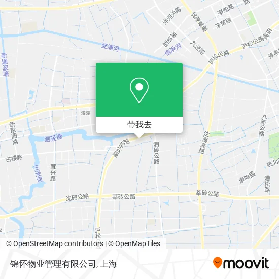 锦怀物业管理有限公司地图