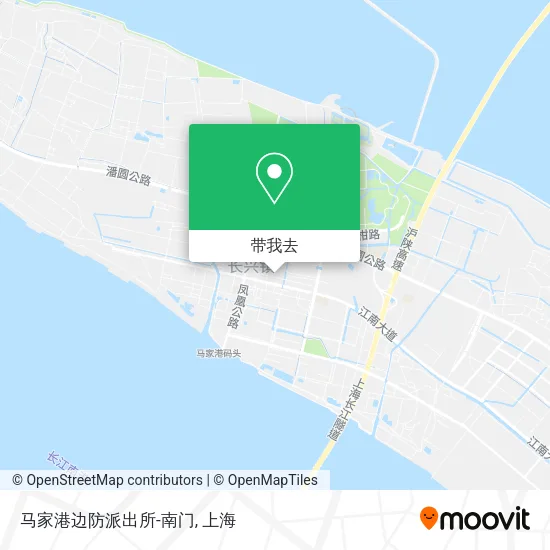 马家港边防派出所-南门地图