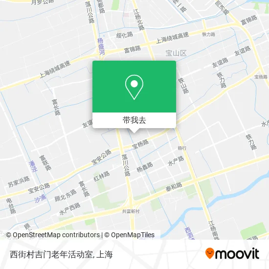 西街村吉门老年活动室地图
