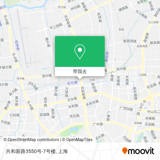 共和新路3550号-7号楼地图