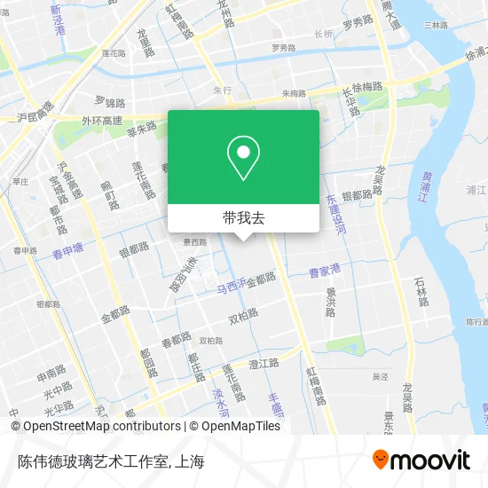 陈伟德玻璃艺术工作室地图