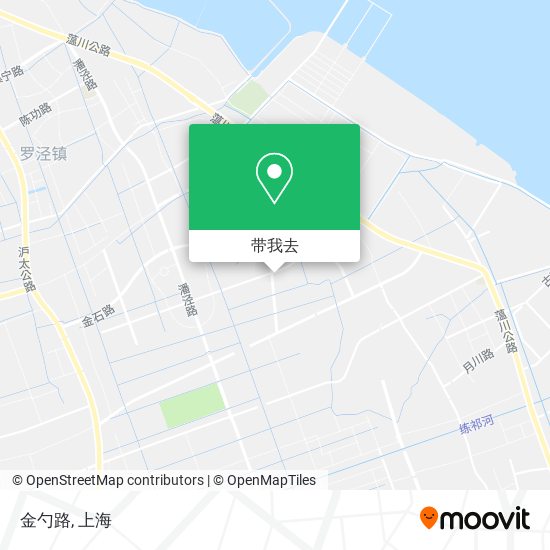 金勺路地图