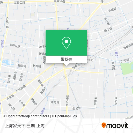 上海家天下-三期地图