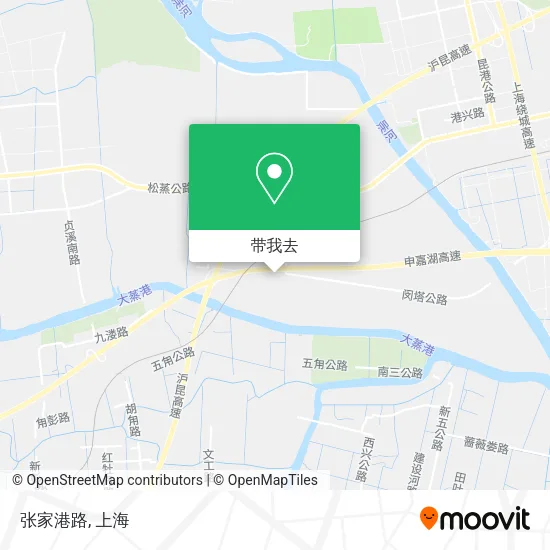 张家港路地图