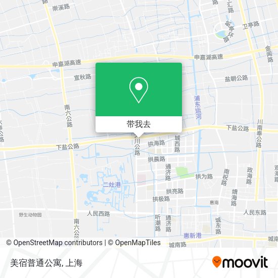 美宿普通公寓地图