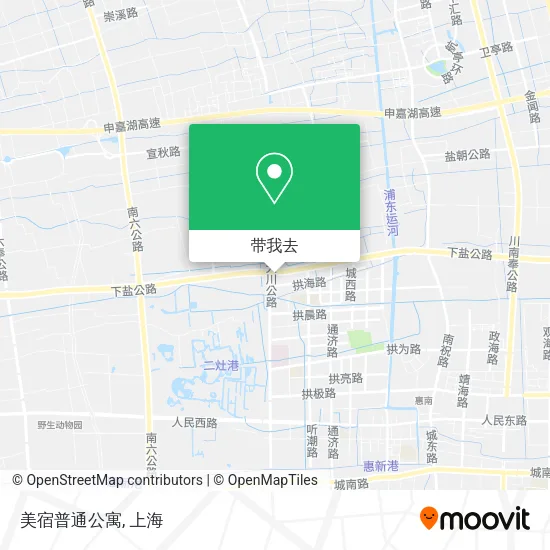 美宿普通公寓地图