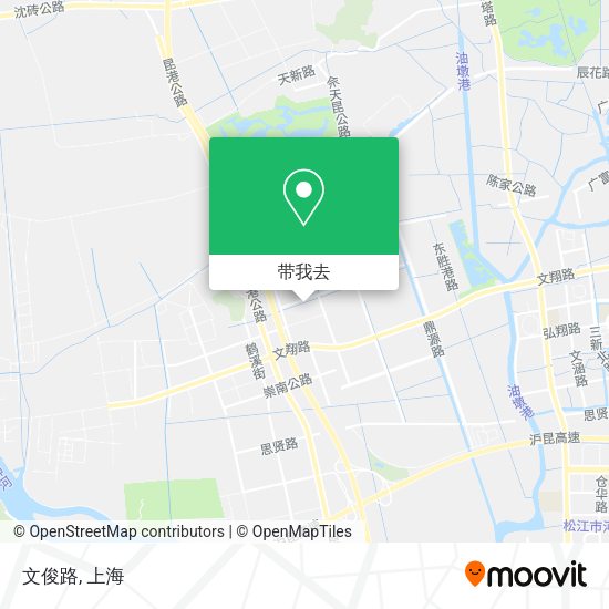 文俊路地图