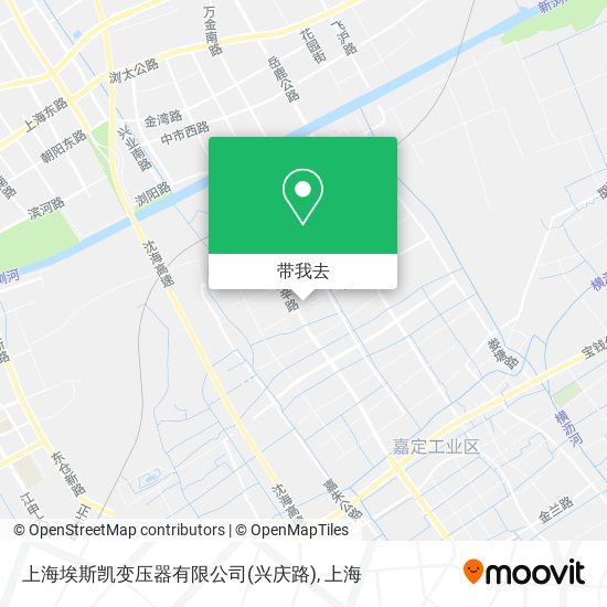 上海埃斯凯变压器有限公司(兴庆路)地图