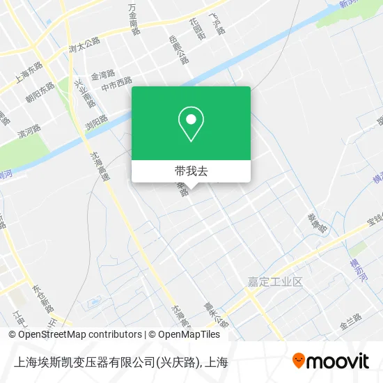 上海埃斯凯变压器有限公司(兴庆路)地图