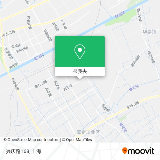 兴庆路168地图