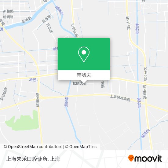上海朱乐口腔诊所地图