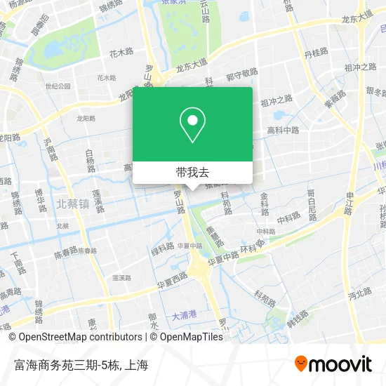 富海商务苑三期-5栋地图