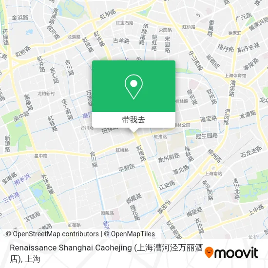 Renaissance Shanghai Caohejing (上海漕河泾万丽酒店)地图