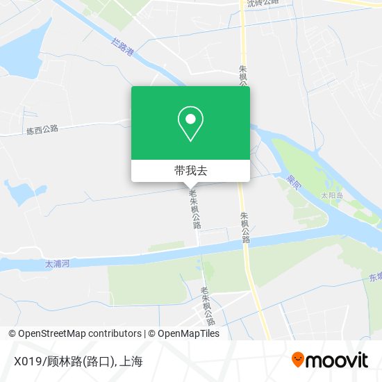 X019/顾林路(路口)地图