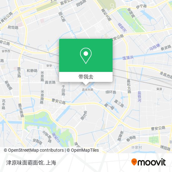 津原味面霸面馆地图