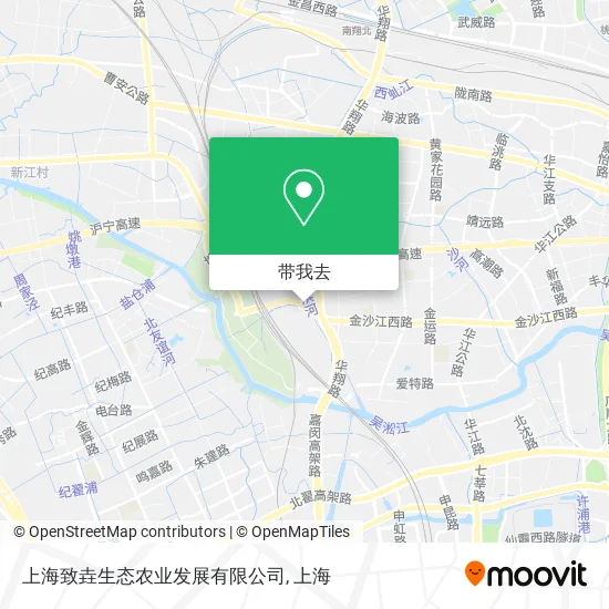 上海致垚生态农业发展有限公司地图