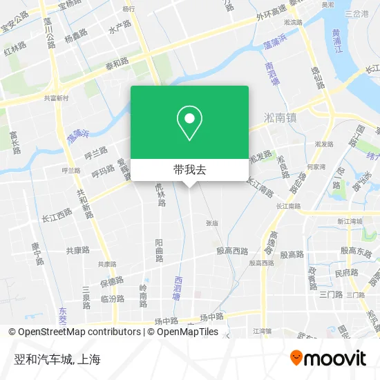 翌和汽车城地图