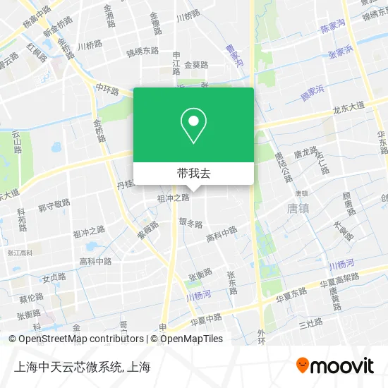 上海中天云芯微系统地图