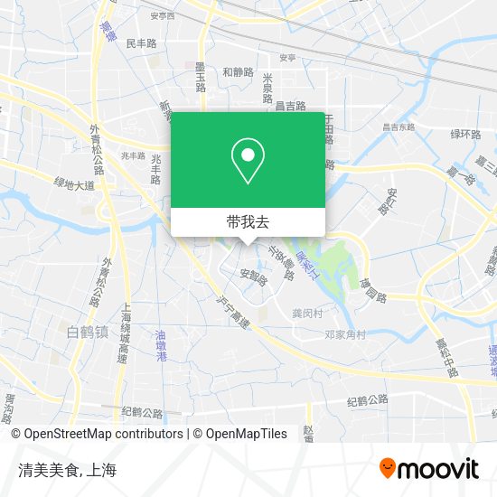 清美美食地图