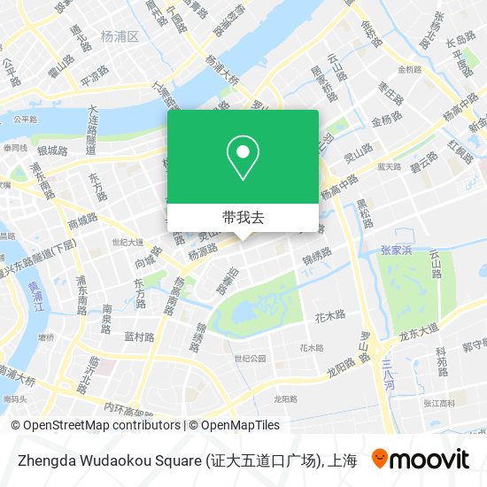 Zhengda Wudaokou Square (证大五道口广场)地图